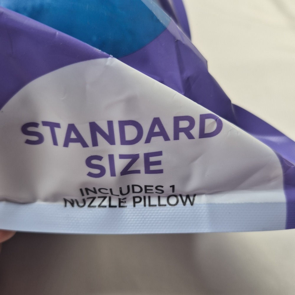 Nuzzle Adjustable Pillow‎ Nano Coil Cool Side Back Stomach Sleepers Standard Sz - Picture 2 of 4